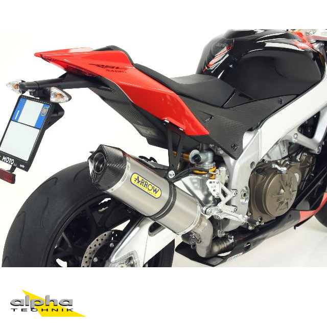Silenciador ARROW RACE TECH de titanio para Aprilia RSV4 / V4R / RSV4RF / Tuono V4