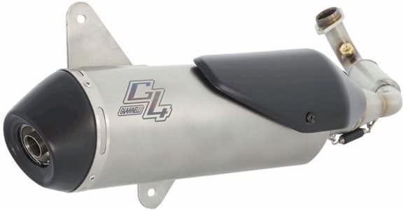 GIANNELLI sistema de escape G4.0 para Yamaha X-Max 300 año del modelo 2017-20, sin catalizador