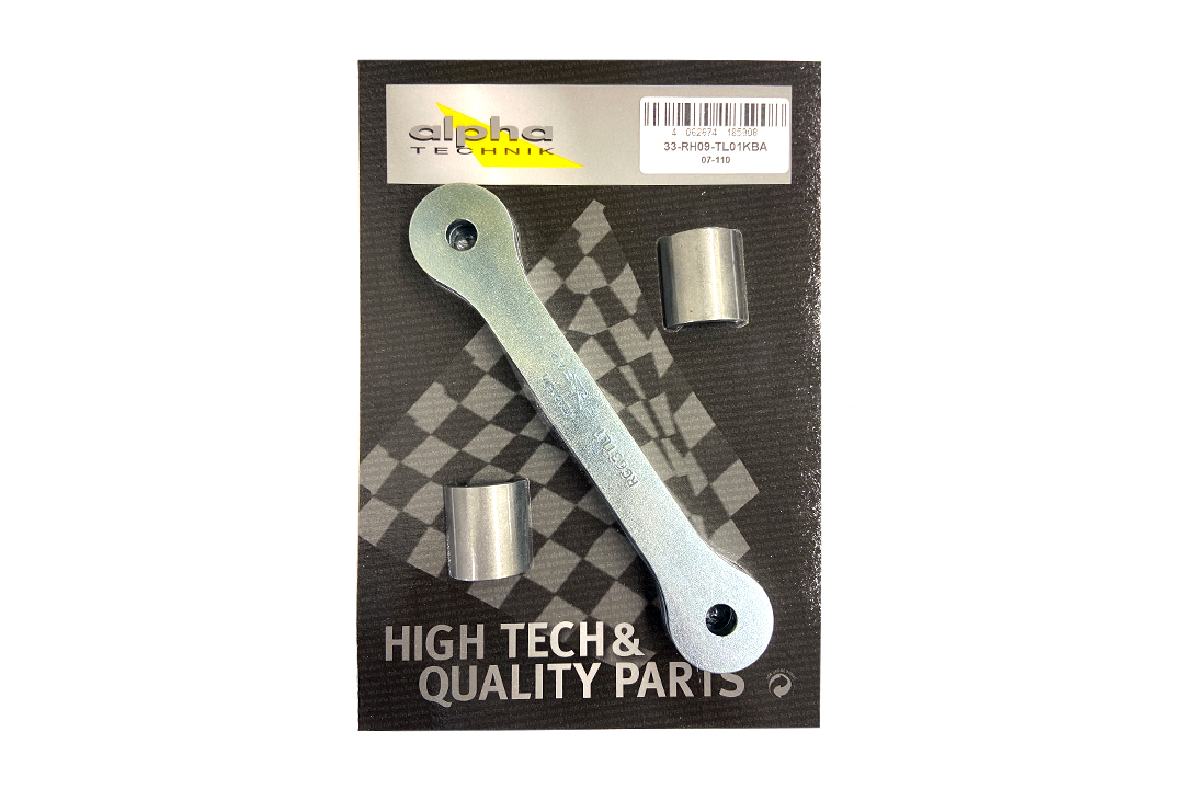 Kit de reducción de altura alpha Technik 40mm para Honda NC750X, NC750XA; Tipo RH09; Año del modelo 2021-