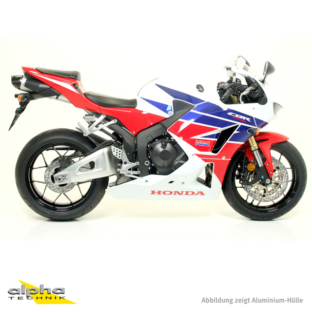 ARROW Escape INDY RACE para Honda CBR600RR 2013-2016, Titanio (Solo con tubo intermedio ARROW)