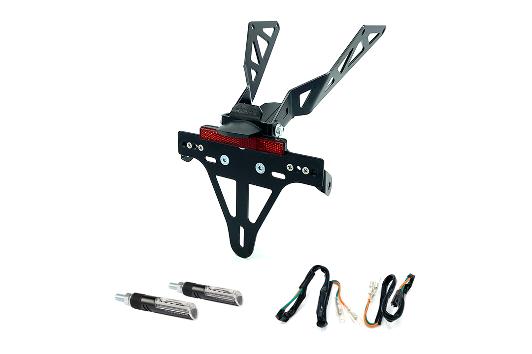 Kit de Soporte de Matrícula-luz de intermitente IDEA para HONDA CB650R/CBR650R CB650RA/CBR650RA a partir del año de modelo 2021 (Trasero)