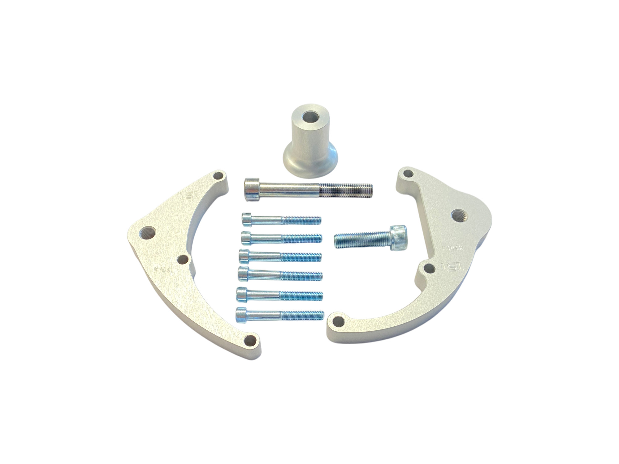 Kit de montaje de protectores de motor LSL para Kawasaki Z750 2004-2006, Z1000 2003-2006