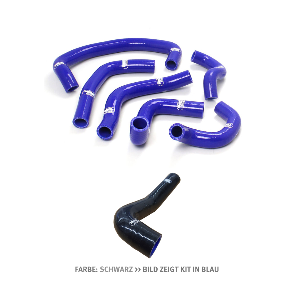 Kit de mangueras de silicona SAMCO SPORT negro para Suzuki GSXR400 año de modelo 1990-1995