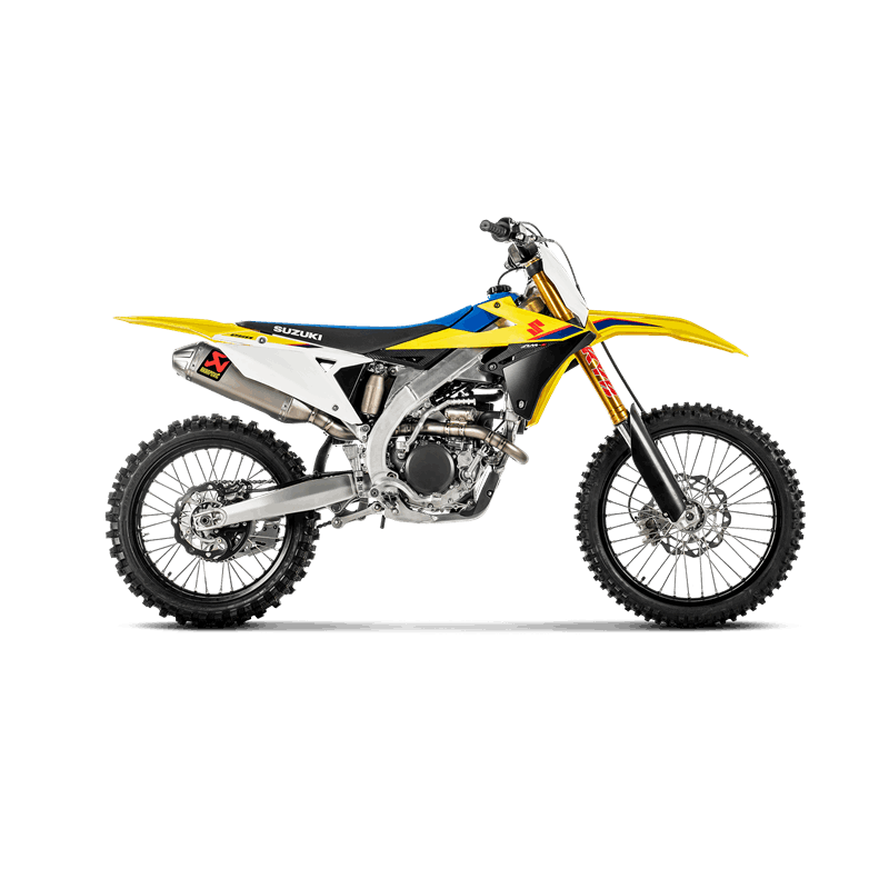 Akrapovic Evolution Line (Titanium) sistema de escape para Suzuki RM-Z 250 año del modelo 2019-2025