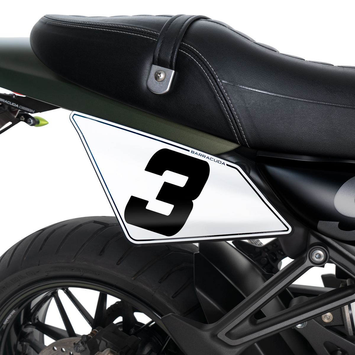Barracuda Nummerntafel Kawasaki Z900 RS 2018-2022