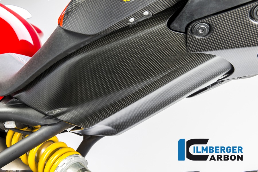 Ilmberger Carbon chasis Cubierta trasera inferior mate, Carbono