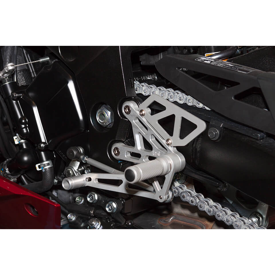Estriberas LSL para Suzuki GSX-S1000, a partir de 2015, plata