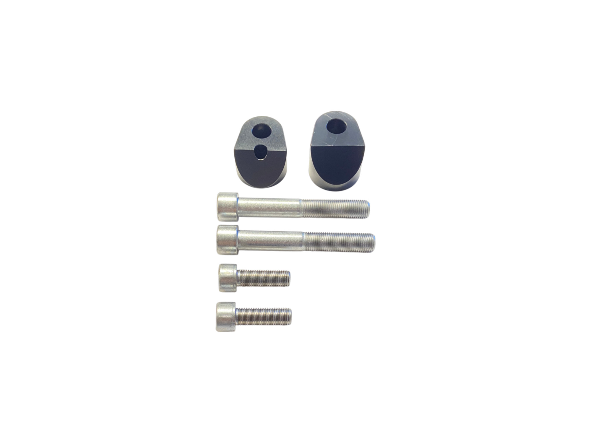 Kit de montaje de topes anticaída LSL para Honda CB1000R, 2018-, DS, negro