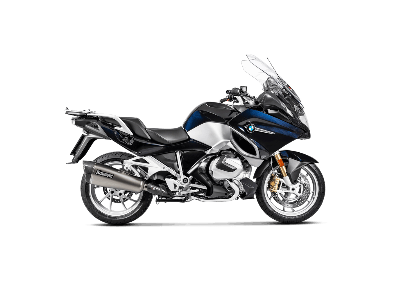 Línea Slip-On Akrapovic (Titanio) BMW R1250RT para BMW R1250RT año del modelo 2019-
