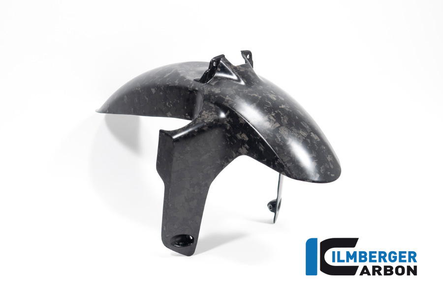 Guardabarros de Carbono Ilmberger anterior, delanteroe, Black Diamond Carbon, mate, BMW R1300GS 2023-