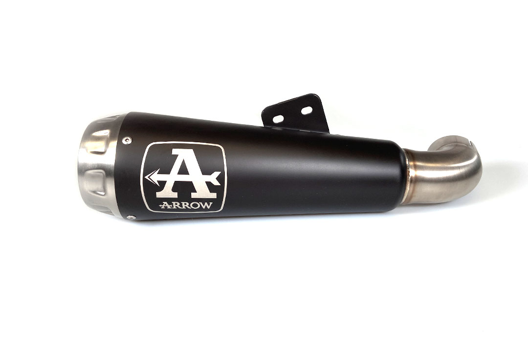 Silenciador ARROW DARK PRO-RACE acero inoxidable negro para BMW F900R / BMW F900XR 2020-, acero inoxidable negro