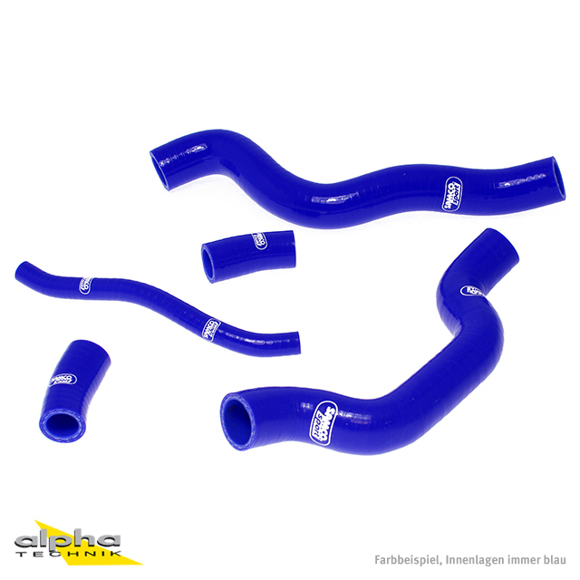 SAMCO SPORT Kit de mangueras de silicona azul para Suzuki SV1000 año de modelo 2003-2007