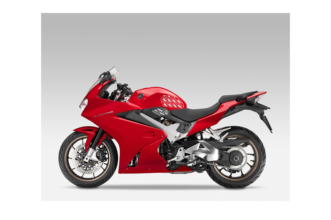 Stompgrip transparente, Icon, para Honda VFR800F, 2014-2015