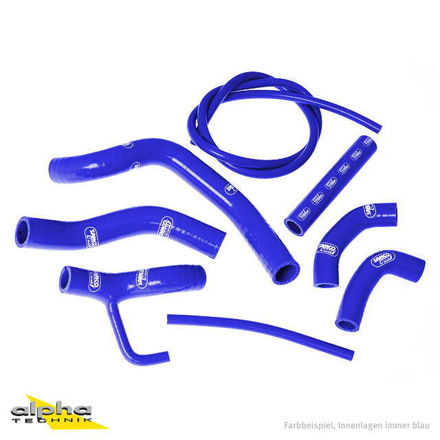 Kit de mangueras de silicona SAMCO SPORT azul para Ducati Multistrada 1200 S Pikes Peak Touring Granturismo año de modelo 2010-2014