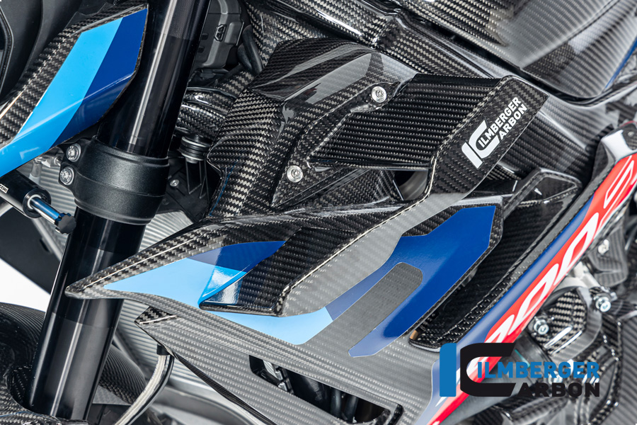 Ilmberger Carbon Alerón de Carenado lado izquierdo, brillante, BMW M1000R 2023-