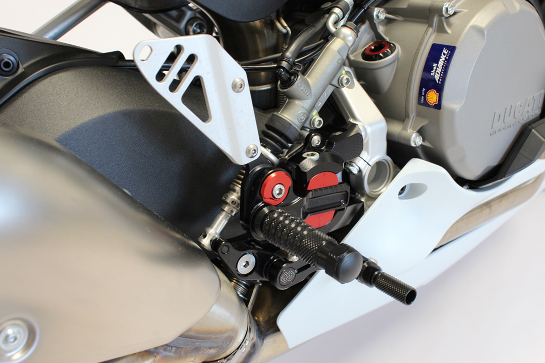 GILLES VCR reposapiés para Ducati 959 Panigale, TRASERO