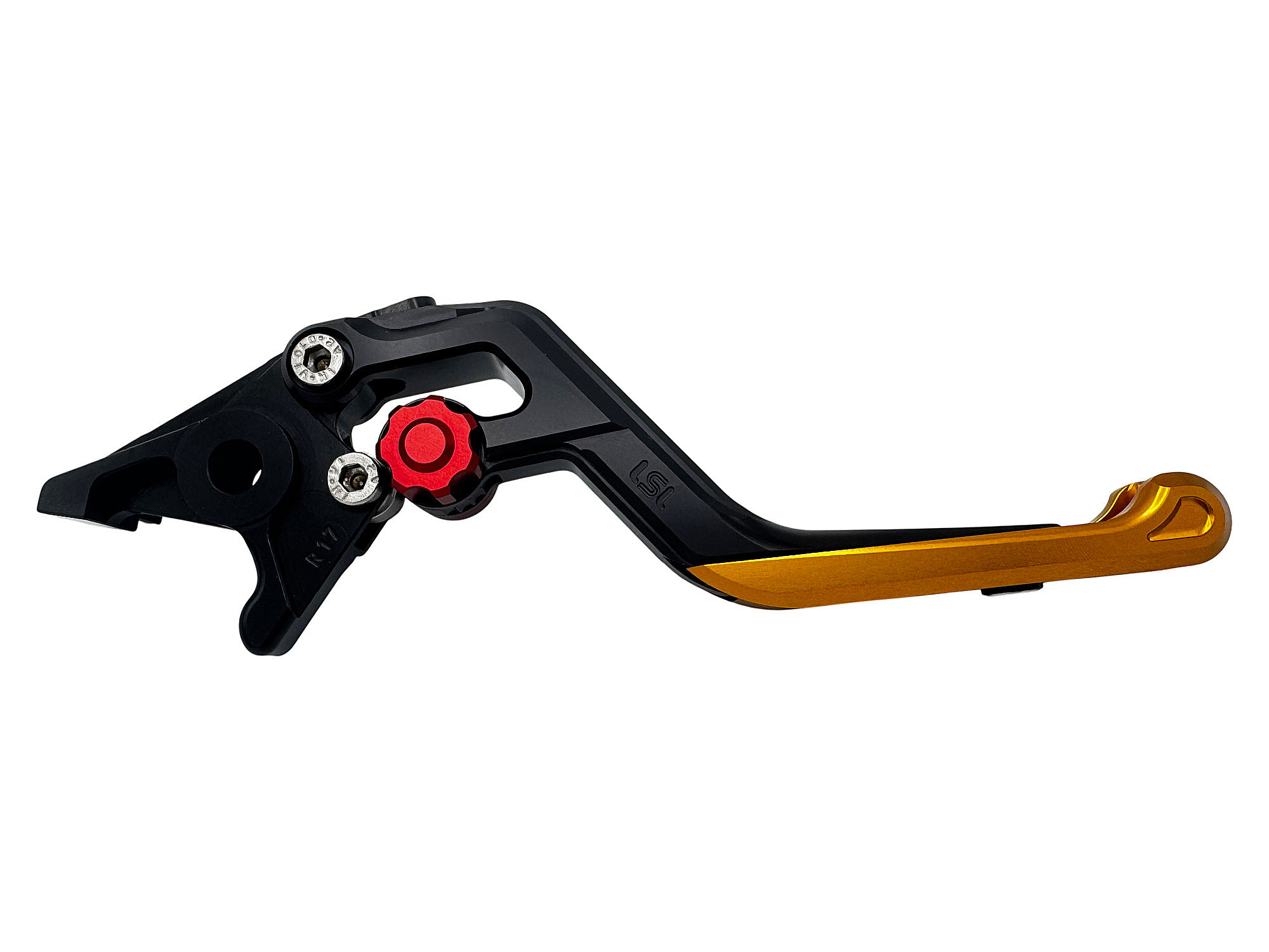 Maneta de freno LSL ERGONIA R38R Negro/Rojo/Dorado