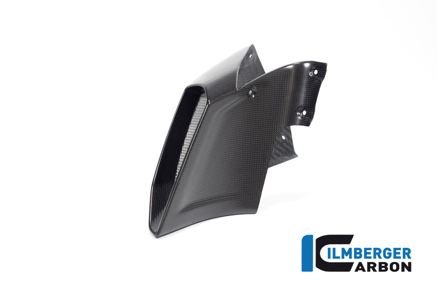 Carenado del conducto de admisión de aire Ilmberger Carbon lado derecho, mate Ducati Diavel 1260, 2019-