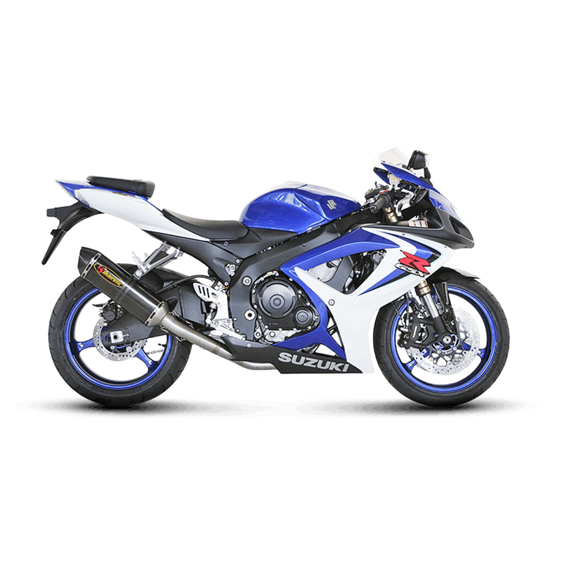 Akrapovic Slip-On Line (Carbon) Escape para Suzuki GSX-R600 2006-2007 y GSX-R750 2006-2007