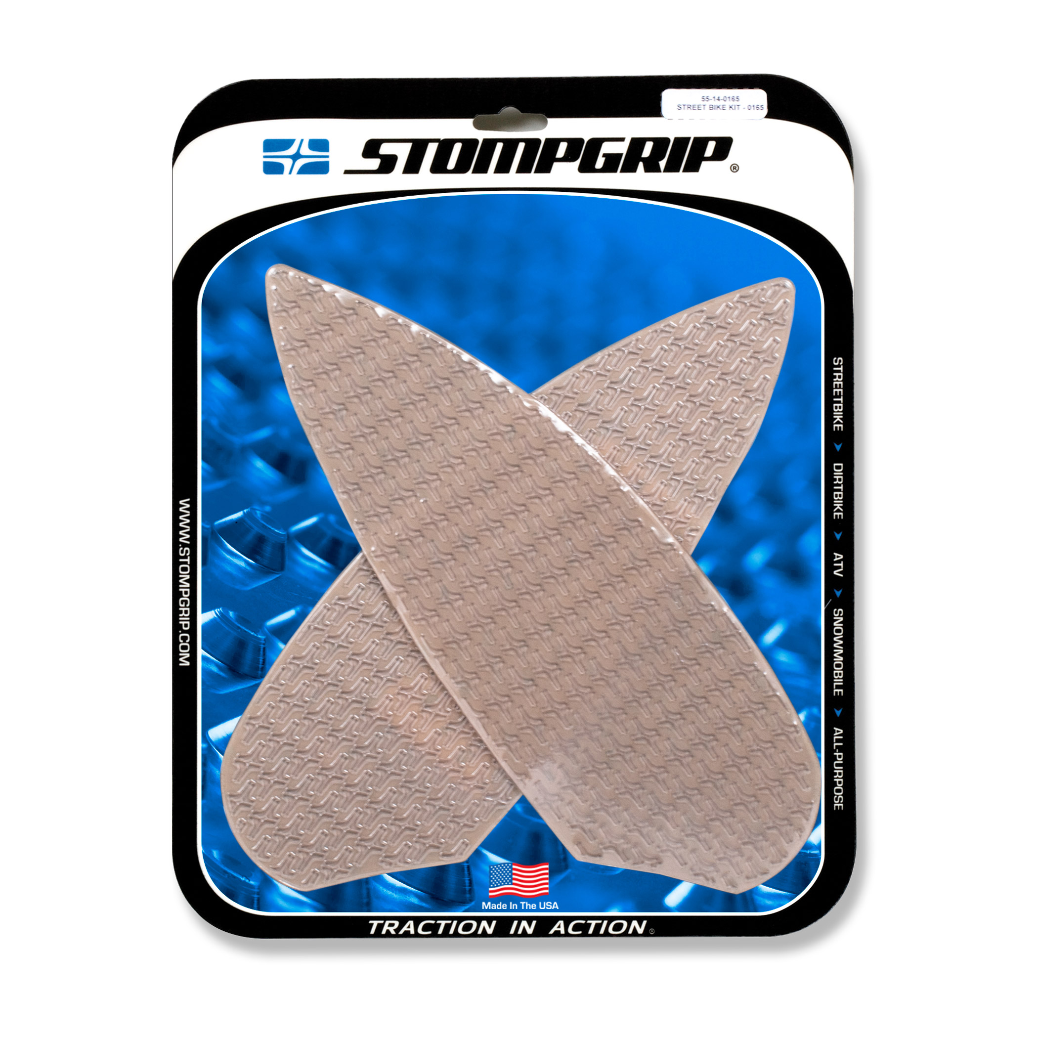 Almohadillas de tracción Stompgrip transparentes, para BMW M1000R, 2023-2025, M1000RR, S1000R, 2021-2025, S1000RR, 2020-2025