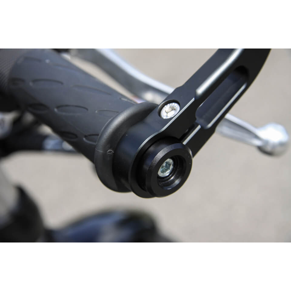 LSL manillar extensión Interior Ø17, Ø25,4 mm, 20 mm de largo, negro,
