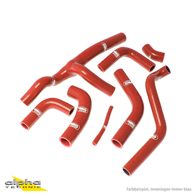 Kit de mangueras de silicona SAMCO SPORT rojo para Ducati ST4S Año del modelo 2001-2005