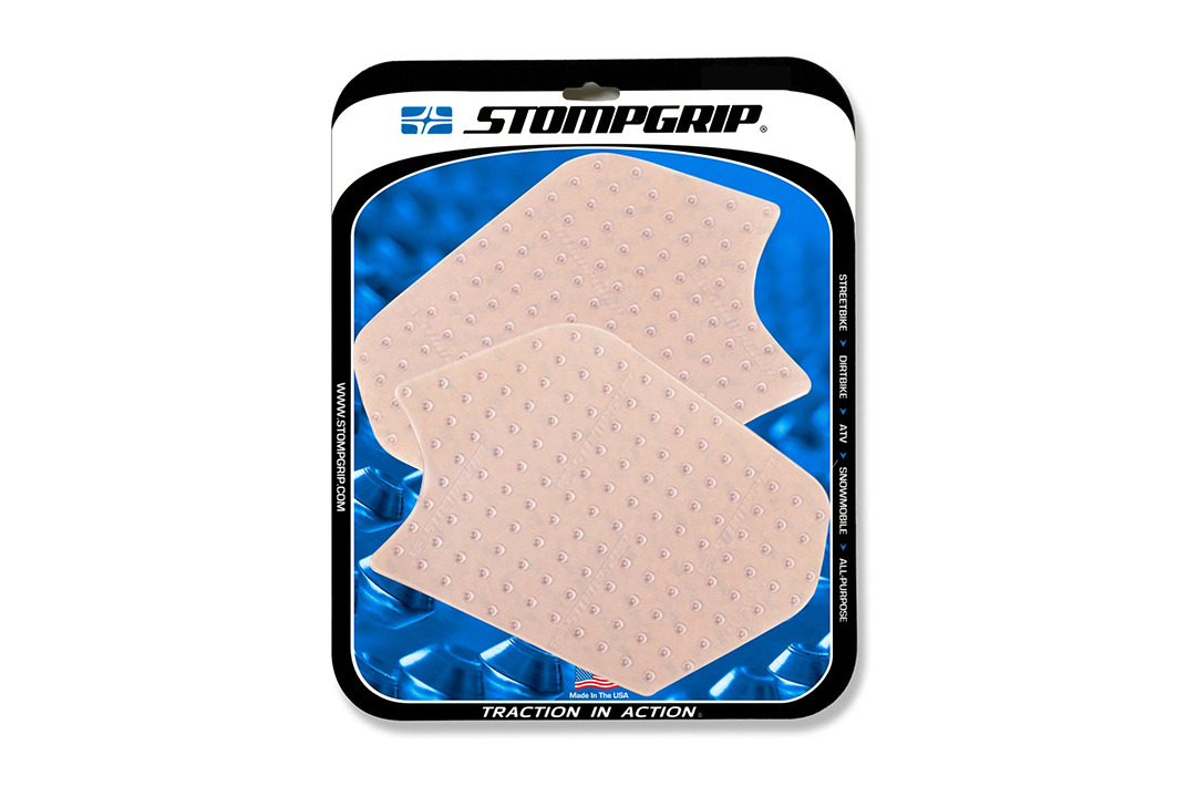 Stompgrip depósito de gasolina Pad transparente, Volcano, Kit depósito de gasolina para Streetbike - Lados del depósito de gasolina, para Honda MSX125 Grom, 2021-2024