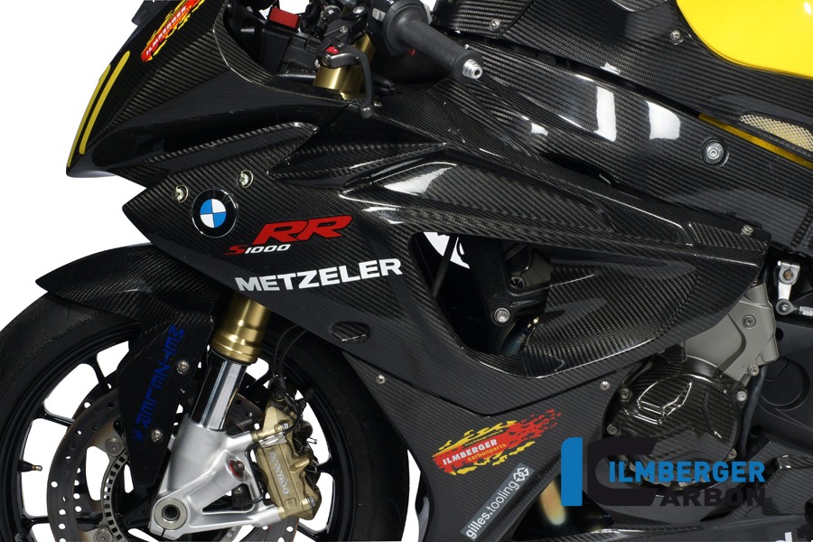 Panel lateral de carenado Ilmberger Carbon lado izquierdo Racing, Carbono