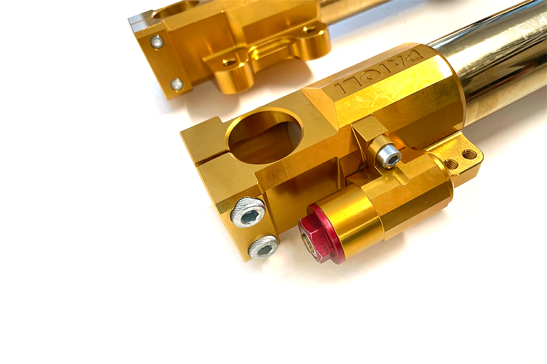 alpha Technik PAIOLI barra de horquillae Superbike SB8 USD dorado