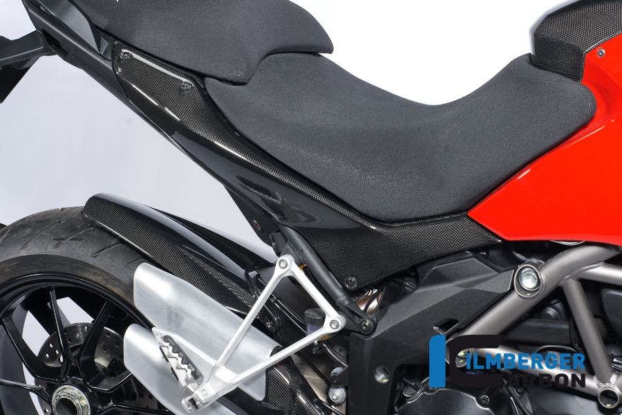 Tapa lateral de carbono Ilmberger bajo el asiento lado derecho, Carbono