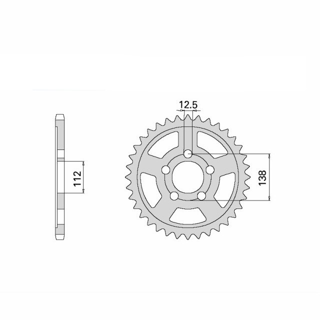 corona Aluminio, HONDA/YA Z-46