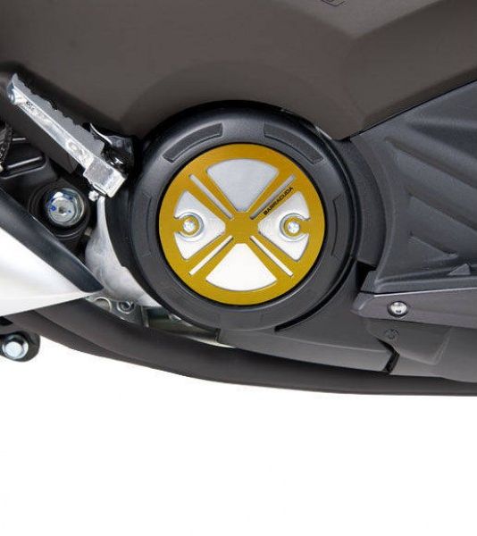 Cubierta de tapa de motor Barracuda Yamaha T-Max 2008-2016 dorado