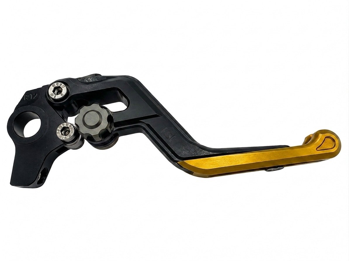 LSL ERGONIA Maneta de freno R68R Negro/Antracita/Oro