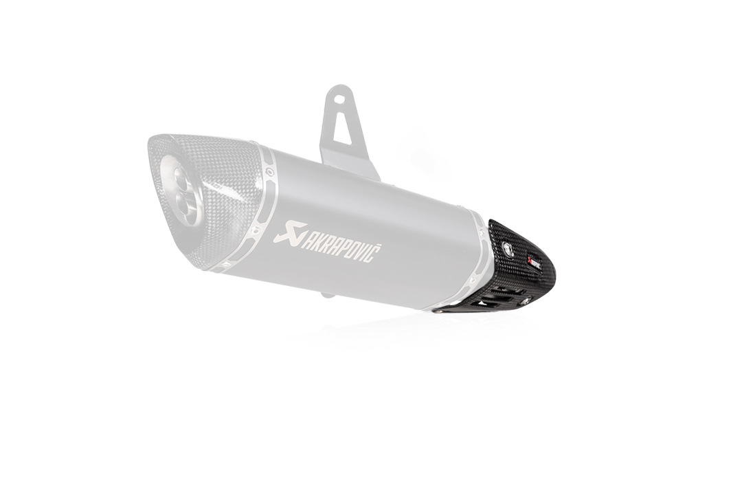 Akrapovic protecion térmil de Carbono para AK-S-IT125SO1-HRTBL para Italjet Dragster 125 / 200, 2021-2025, Dragster 300, 2024-2025