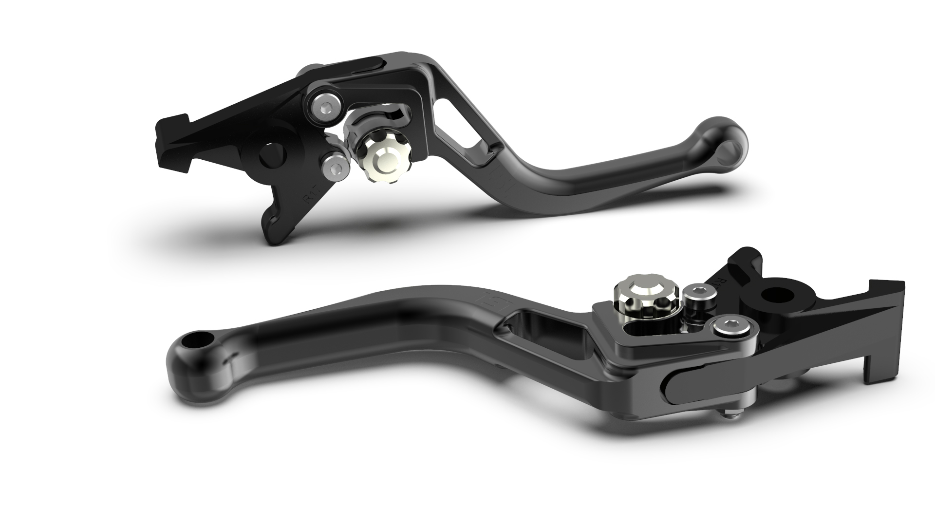 LSL maneta del embrague BOW L83R, corto, negro/plata