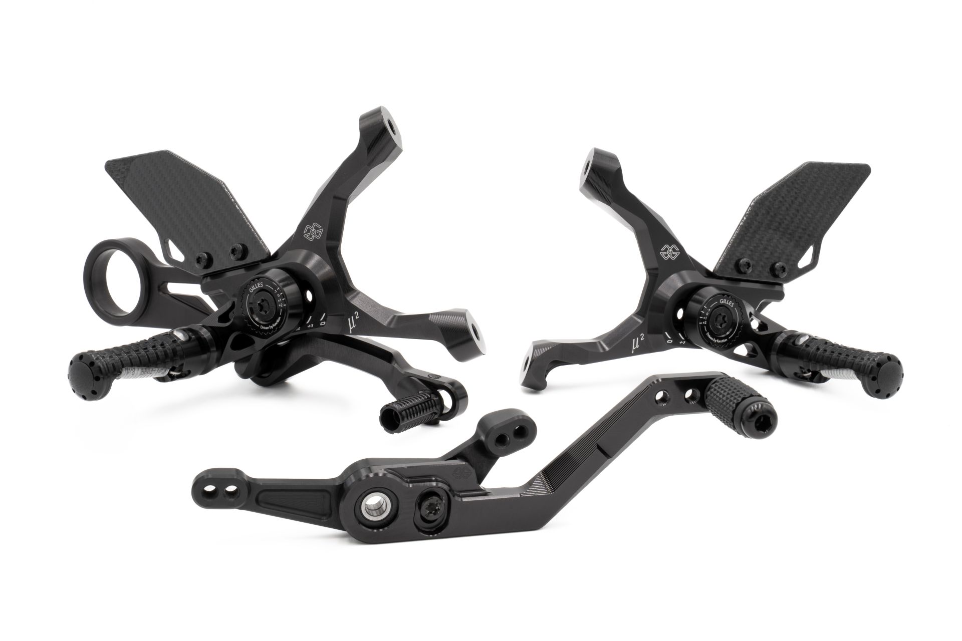 GILLES MUE2 reposapiés para BMW M 1000 RR, S1000 RR, 2025-