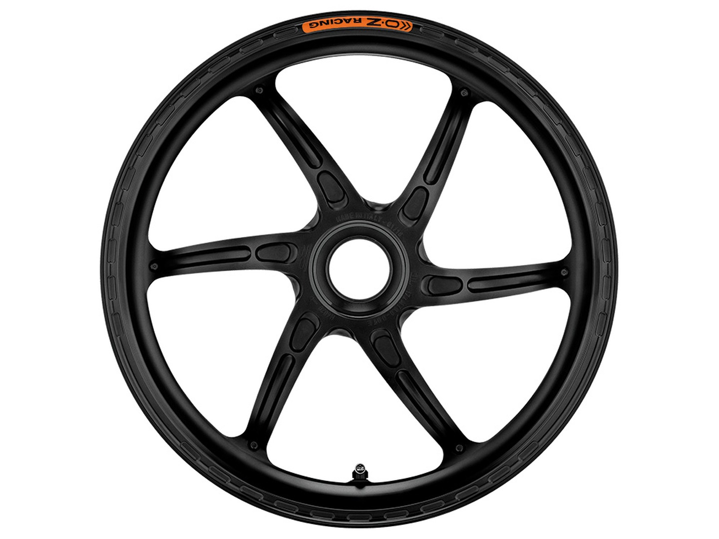 OZ Gass RS-A Aluminium trasero en negro mate para Ducati Monster, Multistrada, Hypermotard, Hyperstrada, Streetfighter 848, 848, 748, 916, 996, 998