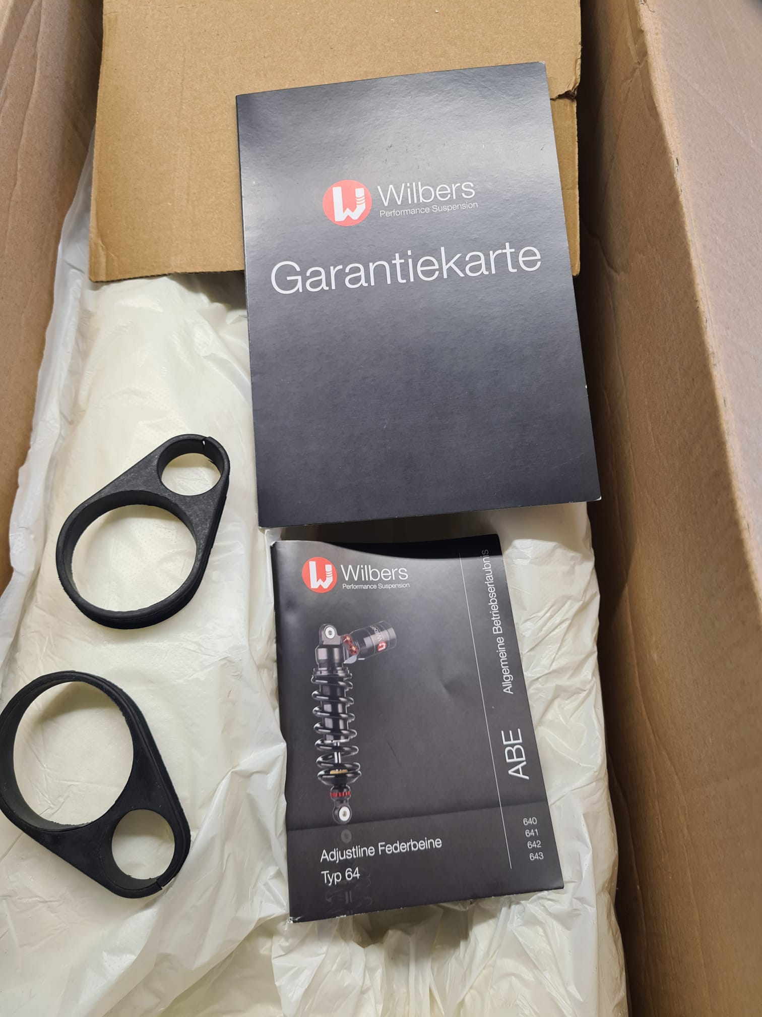 Wilbers amortiguador 641 Adjustline para BMW R 1150 R 01-