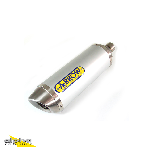 Escape ARROW THUNDER para KTM Duke 125 / Duke 200 2011-2016, Aluminio (Solo con tubo intermedio ARROW)