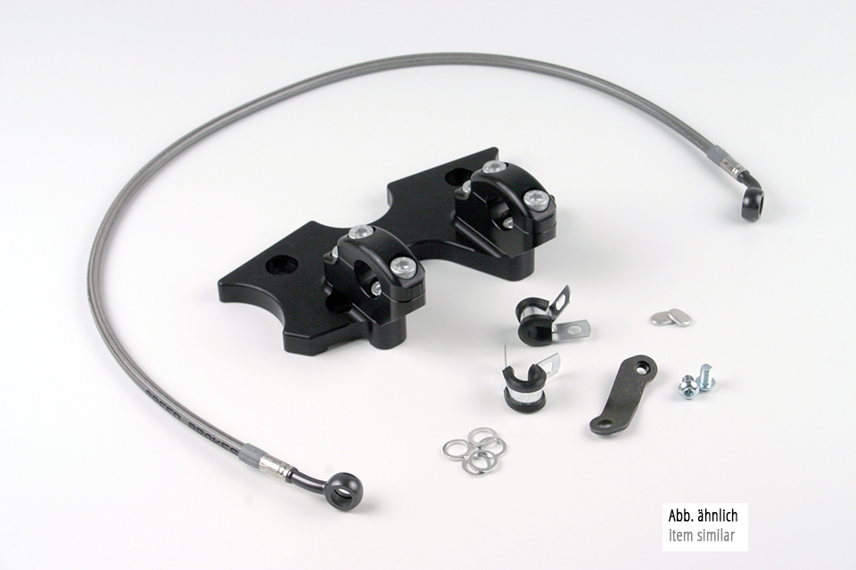 Kit Superbike LSL con certificado de piezas para Suzuki GSX 1300R Hayabusa ABS, Tipo WVCK, 2013-, negro, (Tipo A)