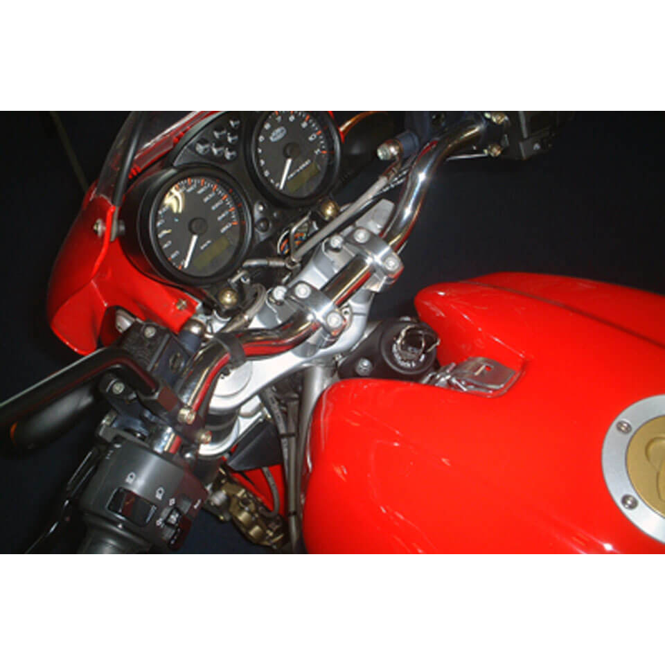 LSL manillar-Rise-Up 30 mm, para Ducati Monster, plateado