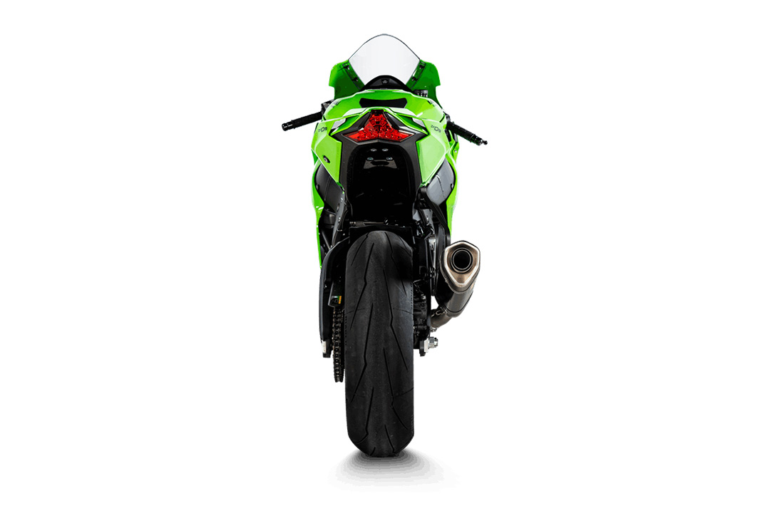 Escape Akrapovic Slip-On Line (Carbon) para Kawasaki Ninja ZX-10R y ZX-10RR a partir del año de modelo 2021-