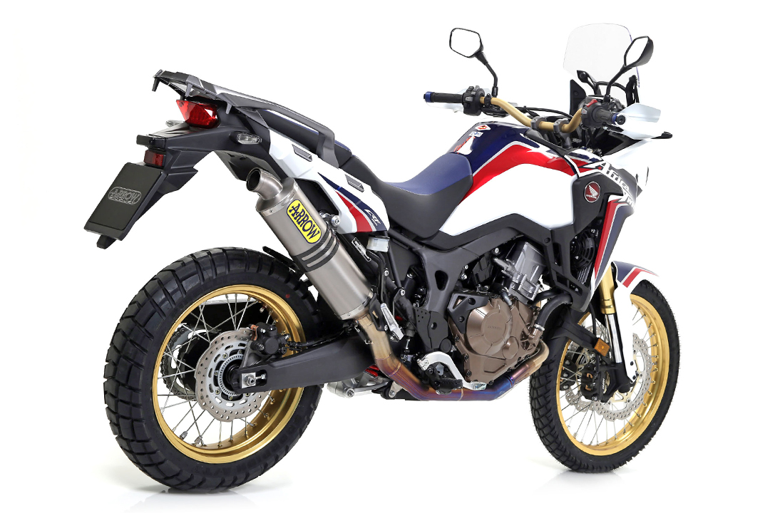 ARROW Escape MAXI RACE TECH para Honda CRF1000L Africa Twin 2016- de titanio