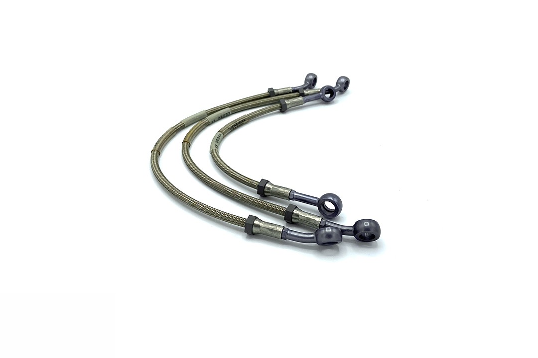 Kit de latiguillos de freno TRW LUCAS Stahlflex MCH801V3