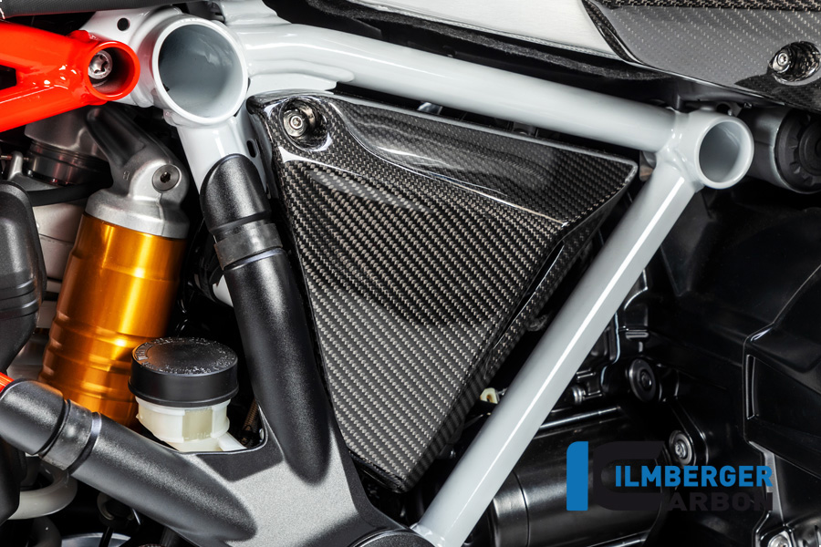 Cubierta de Triángulo Ilmberger Carbono chasislado derecho para BMW R1250GS R1250R R1250RS a partir de 2019-