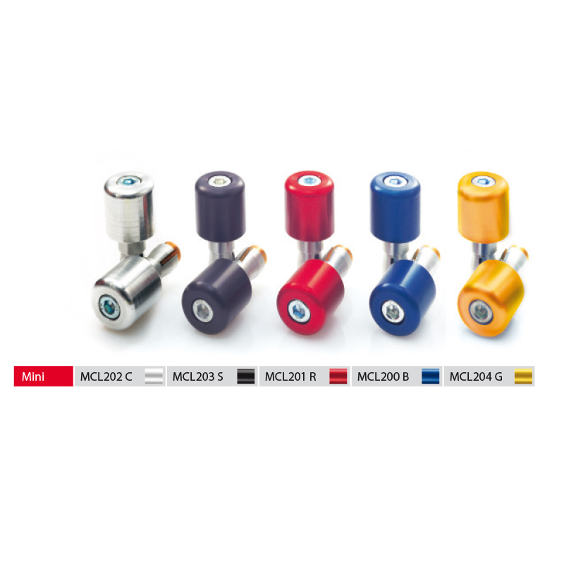 TRW manillar punteras Mini MCL201R Aluminio, anodizado rojo
