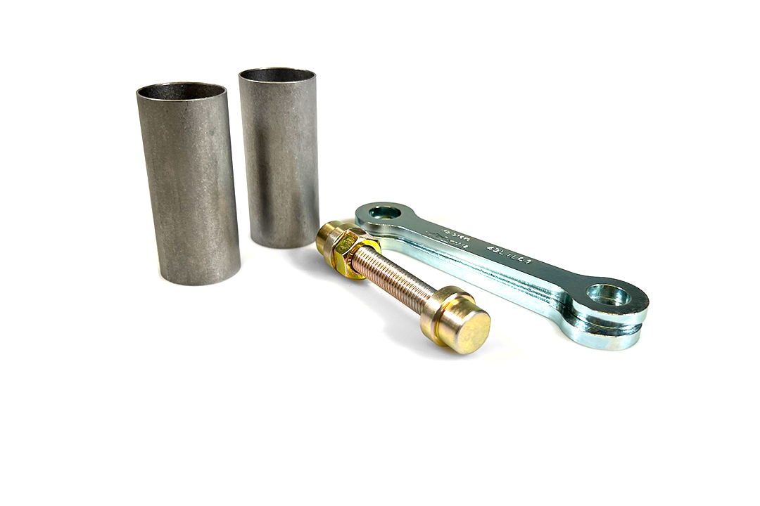 Kit de reducción de altura alpha Technik 50 mm para Yamaha DT125R,X; Tipo DE06; Año del modelo 2004-