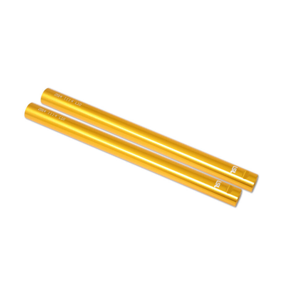 Set de tubos de manillar LSL Sport-Match, dorado