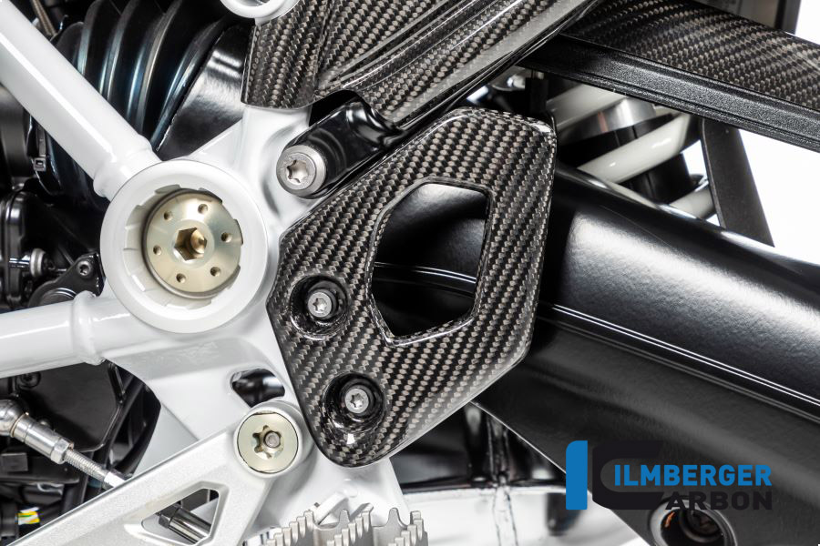 Protector de talón lado izquierdo de carbono para BMW R 1250 GS a partir de 2019