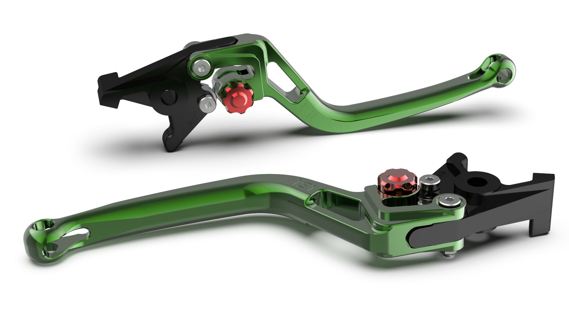 LSL maneta del embrague BOW L83R, verde/rojo